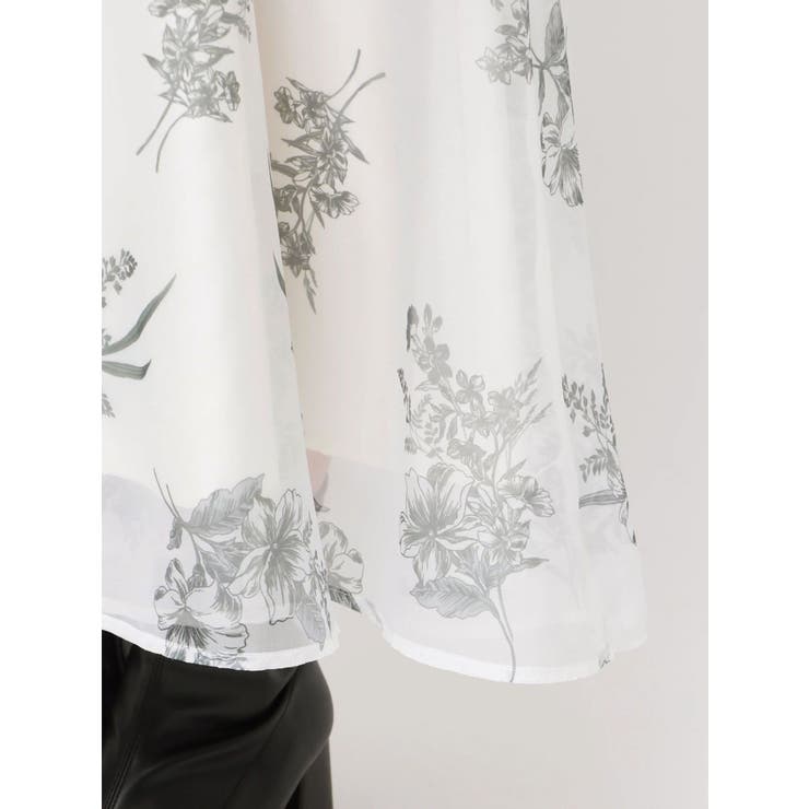 ブーケ花柄ニットドッキングワンピース | MERCURYDUO | 詳細画像46 