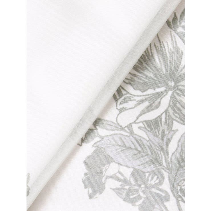 ブーケ花柄ニットドッキングワンピース | MERCURYDUO | 詳細画像47 