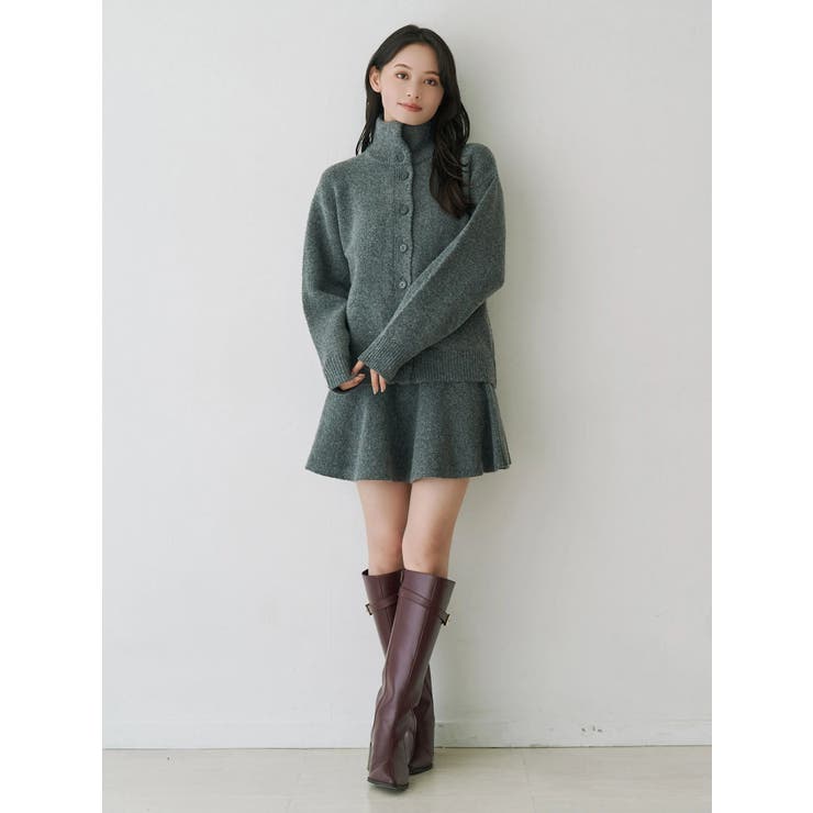 【追加生産】メランジニットセットアップ | MERCURYDUO | 詳細画像8 