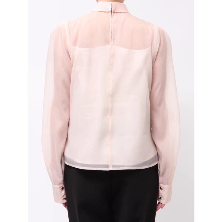 オーガンジービッグボウタイブラウス | MERCURYDUO | 詳細画像38 