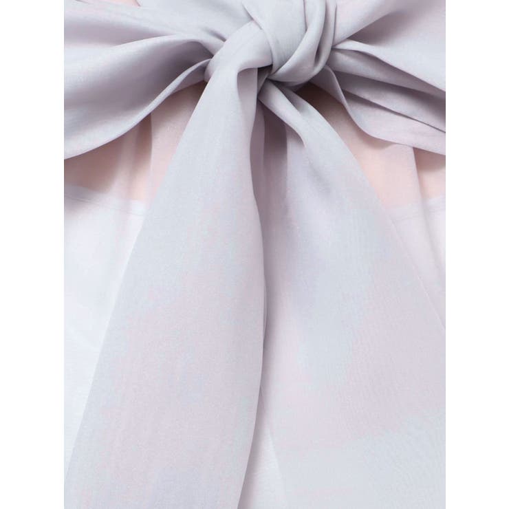 オーガンジービッグボウタイブラウス | MERCURYDUO | 詳細画像44 