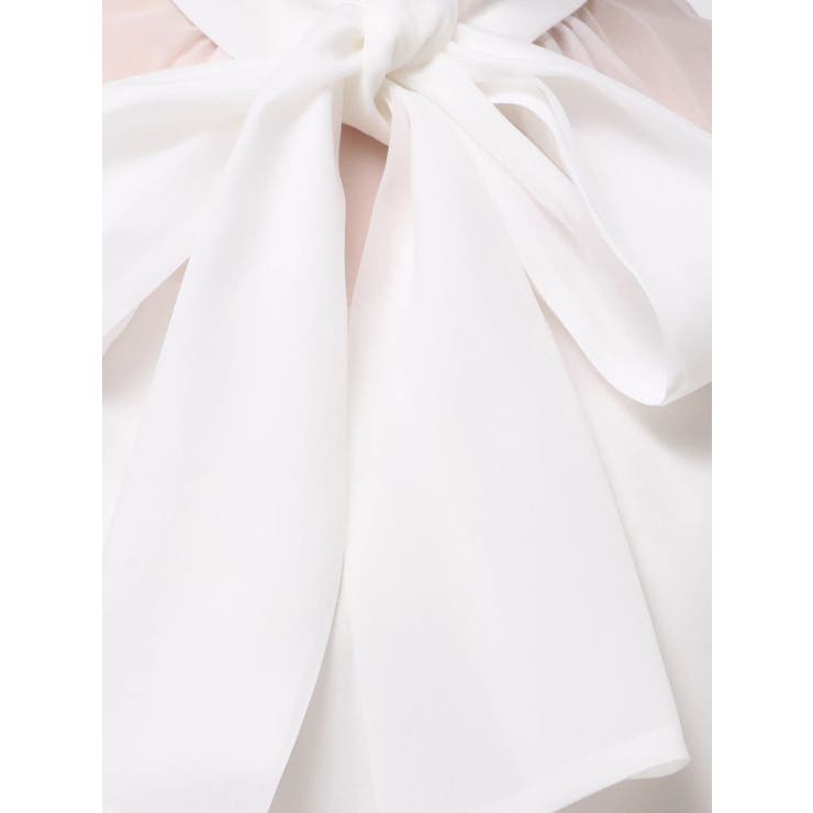 オーガンジービッグボウタイブラウス | MERCURYDUO | 詳細画像45 