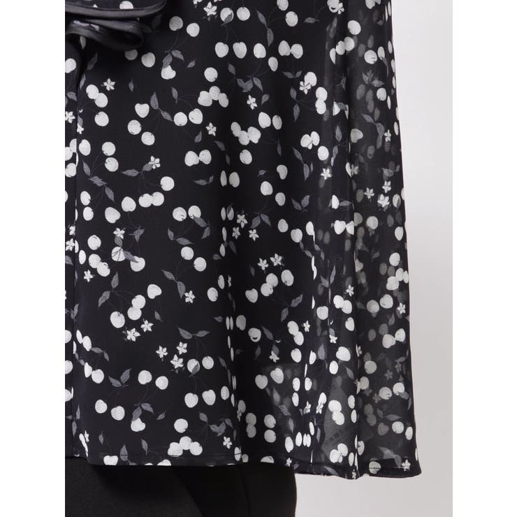 ダブルラッフルバイカラーパイピングブラウス | MERCURYDUO | 詳細画像33 