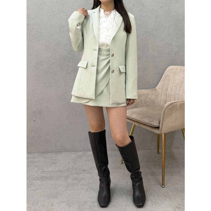 シフォンロングスリーブラッフルブラウス | MERCURYDUO | 詳細画像29 