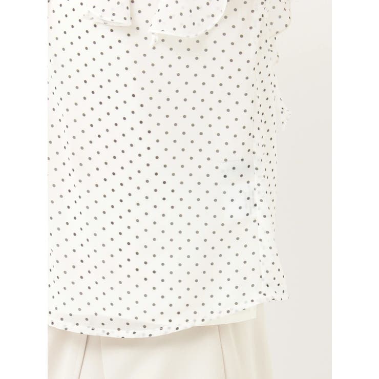 シフォンロングスリーブラッフルブラウス | MERCURYDUO | 詳細画像43 