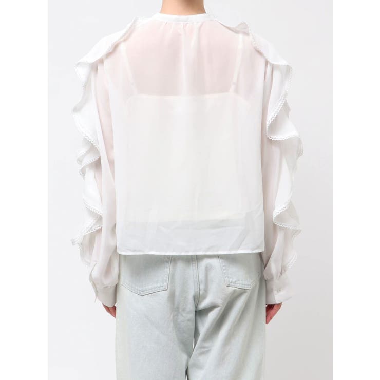 ポイントレースブラウス | MERCURYDUO | 詳細画像18 