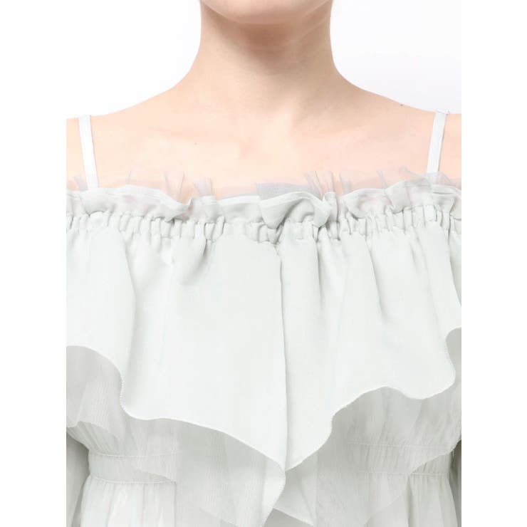 オフショルラッフルブラウス | MERCURYDUO | 詳細画像26 