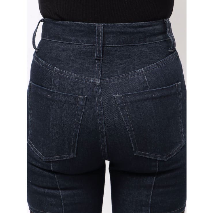 レーストリミングカットアウトデニムパンツ | MERCURYDUO | 詳細画像19 