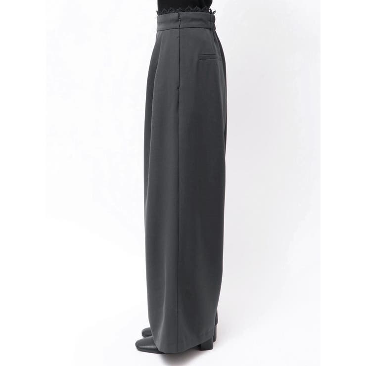 レースレイヤードタックパンツ | MERCURYDUO | 詳細画像16 