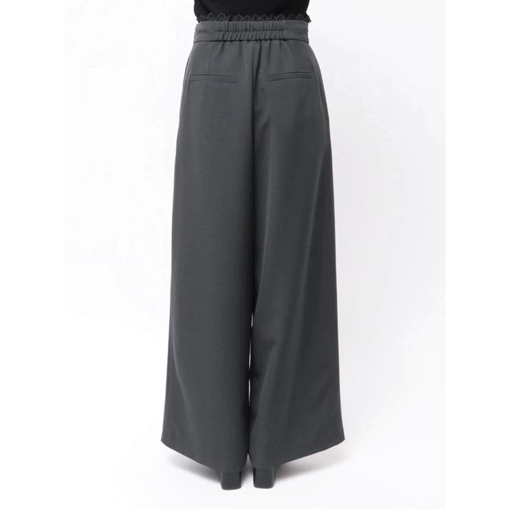 レースレイヤードタックパンツ | MERCURYDUO | 詳細画像17 