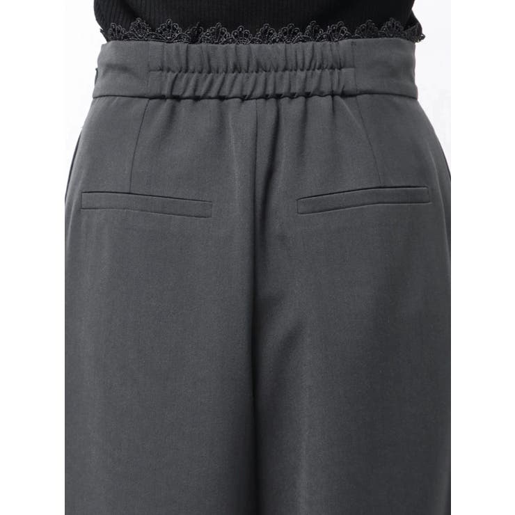 レースレイヤードタックパンツ | MERCURYDUO | 詳細画像18 