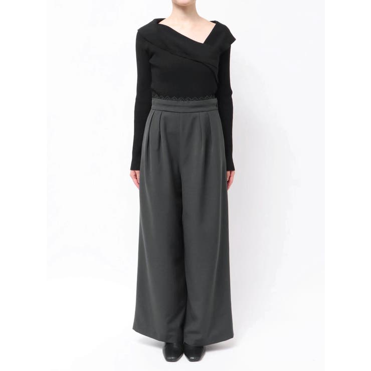 レースレイヤードタックパンツ | MERCURYDUO | 詳細画像22 