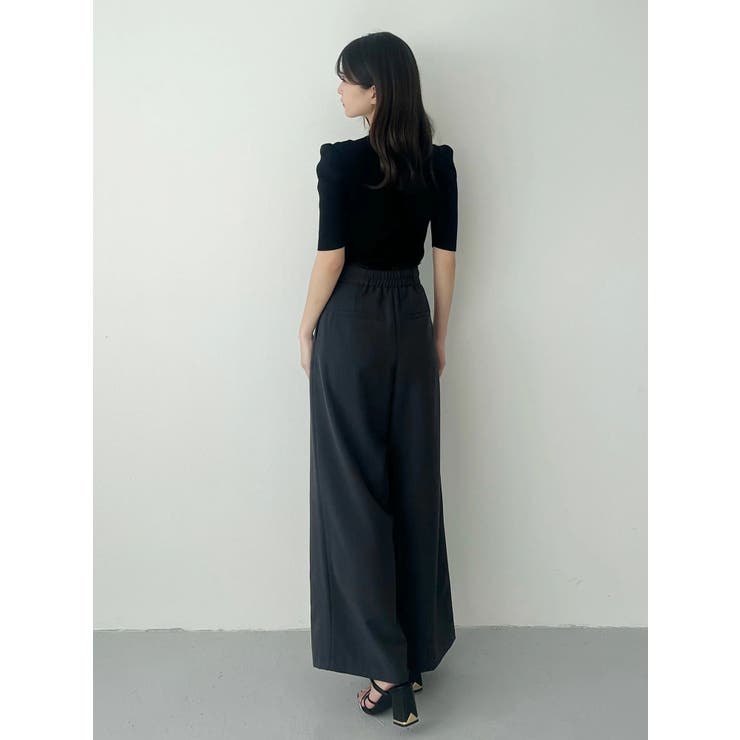 レースレイヤードタックパンツ | MERCURYDUO | 詳細画像8 