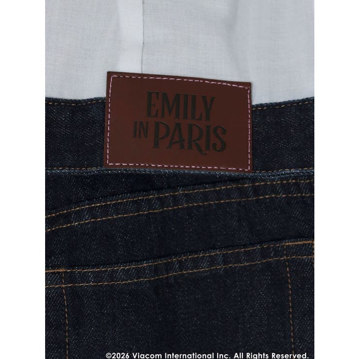 【EMILY IN PARISコラボ】2WAYハイウエストワイドデニムパンツ | MERCURYDUO | 詳細画像47 