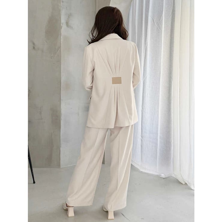 【セットアップ着用可】サイドベルトストレートパンツ | MERCURYDUO | 詳細画像8 