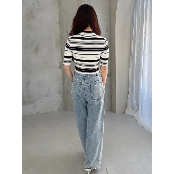 パールデニムパンツ | MERCURYDUO | 詳細画像14 