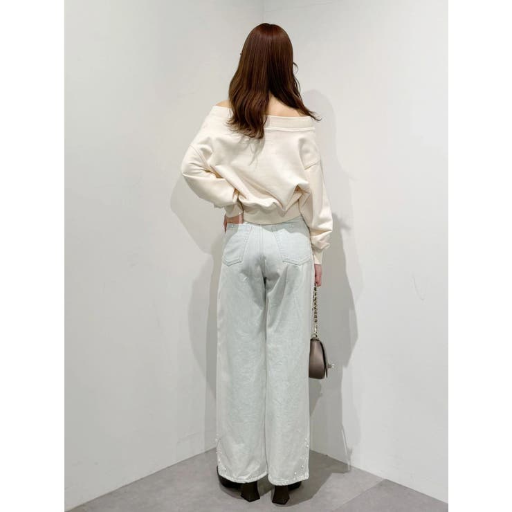 パールデニムパンツ | MERCURYDUO | 詳細画像18 