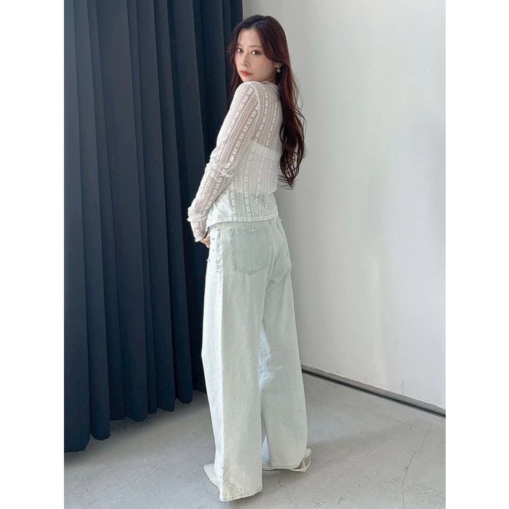 パールデニムパンツ | MERCURYDUO | 詳細画像19 