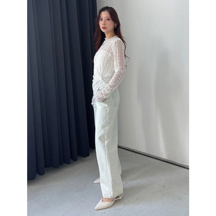 パールデニムパンツ | MERCURYDUO | 詳細画像20 