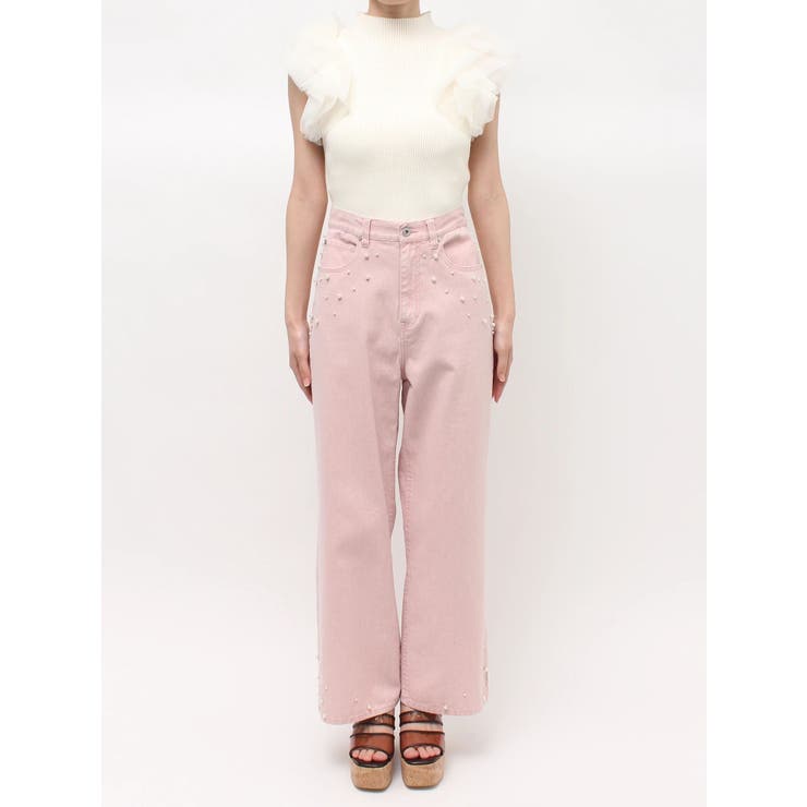 パールデニムパンツ | MERCURYDUO | 詳細画像29 