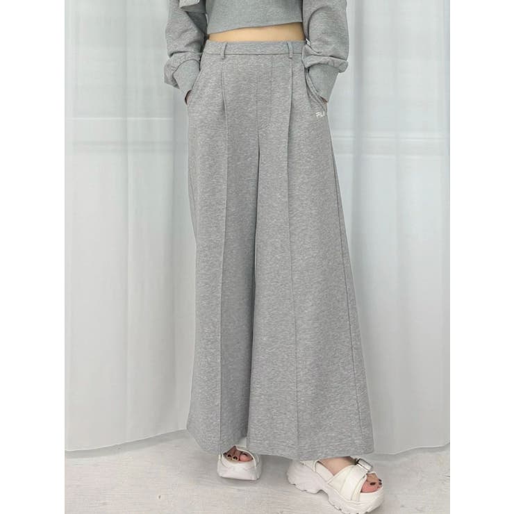 【FILA別注】裏毛センターシームパンツ | MERCURYDUO | 詳細画像12 