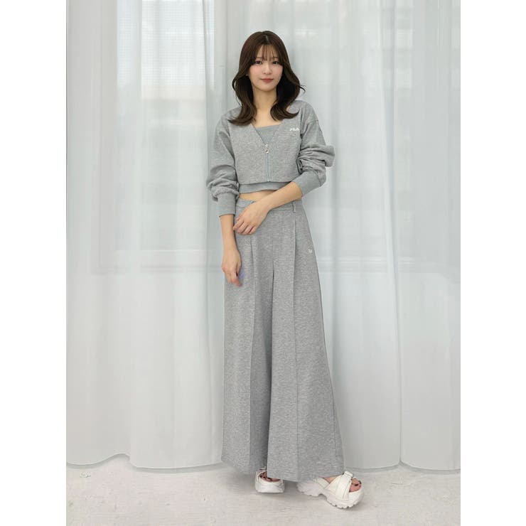 【FILA別注】裏毛センターシームパンツ | MERCURYDUO | 詳細画像13 