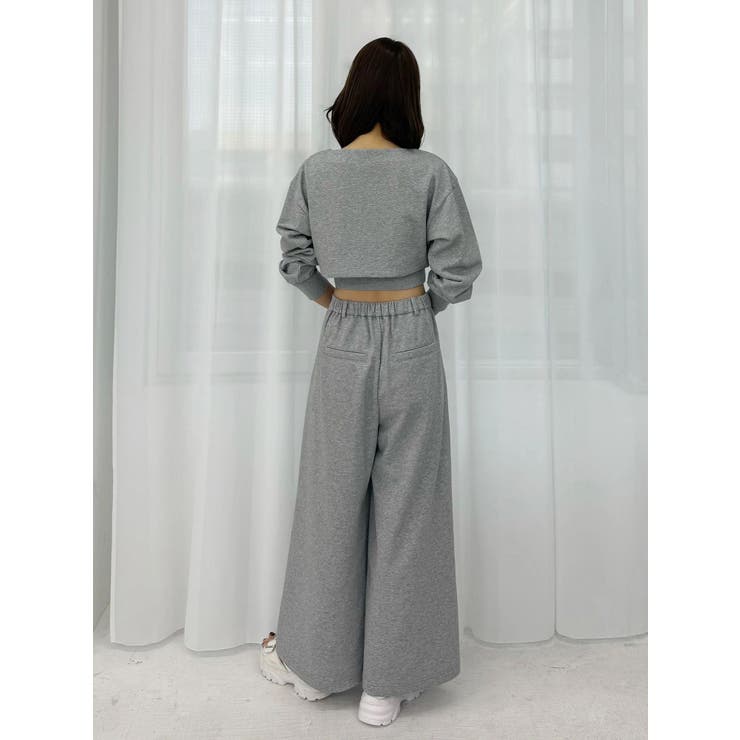 【FILA別注】裏毛センターシームパンツ | MERCURYDUO | 詳細画像15 