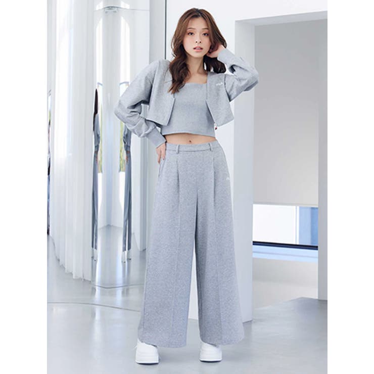 【FILA別注】裏毛センターシームパンツ | MERCURYDUO | 詳細画像3 