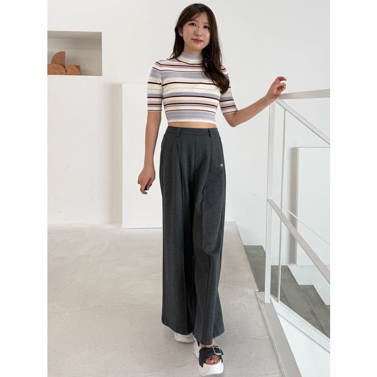 【FILA別注】裏毛センターシームパンツ | MERCURYDUO | 詳細画像9 