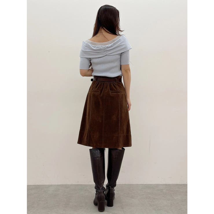 ニーレングススカート | MERCURYDUO | 詳細画像10 