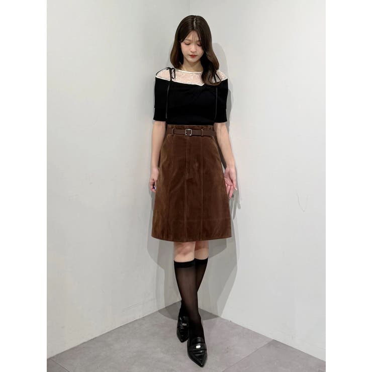 ニーレングススカート | MERCURYDUO | 詳細画像21 