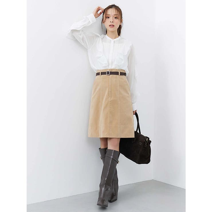 ニーレングススカート | MERCURYDUO | 詳細画像3 