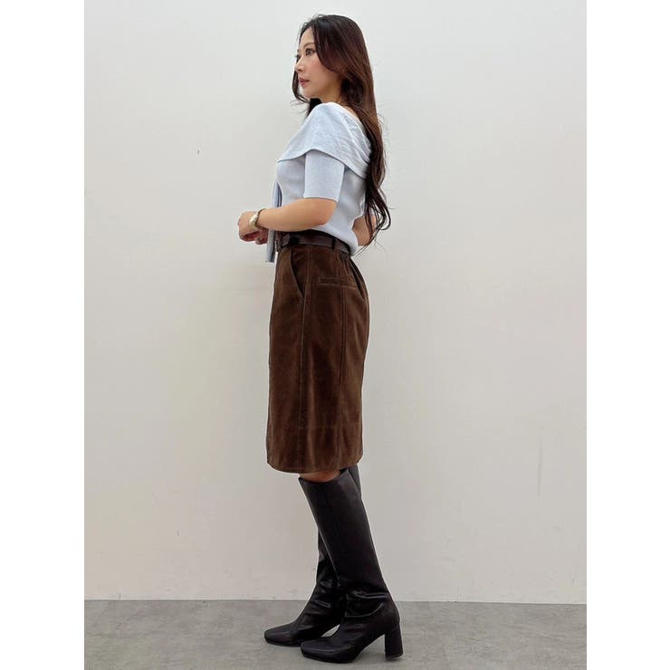 ニーレングススカート | MERCURYDUO | 詳細画像9 