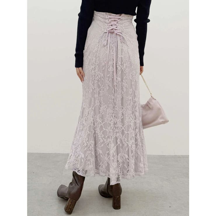 ラベンダー | レースマーメイドスカート | MERCURYDUO