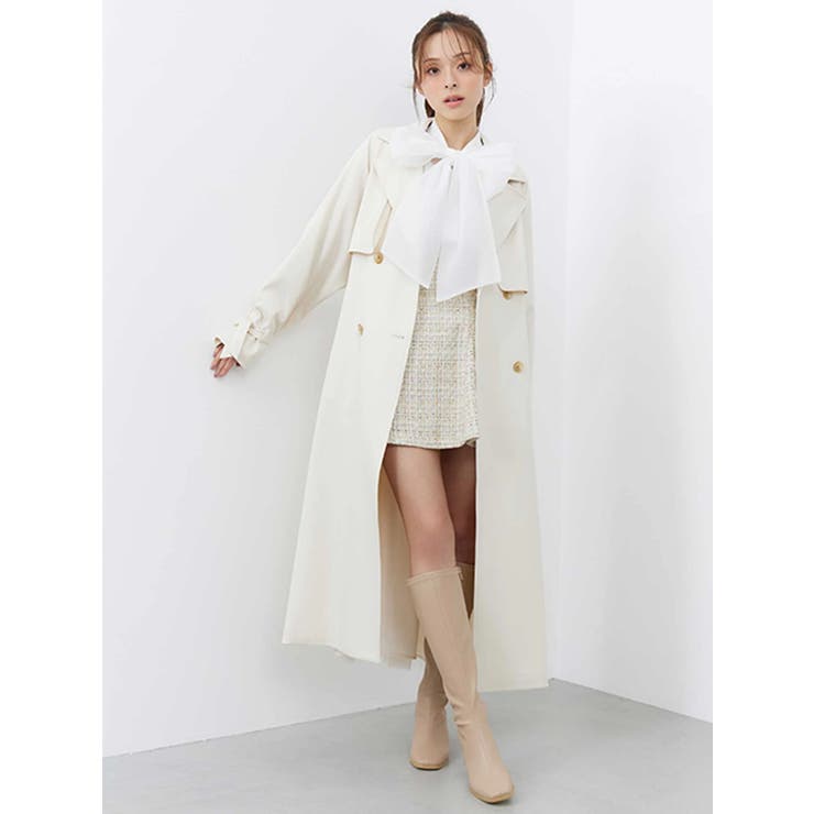 【セットアップ着用可】バックZIPミニスカパン | MERCURYDUO | 詳細画像11 