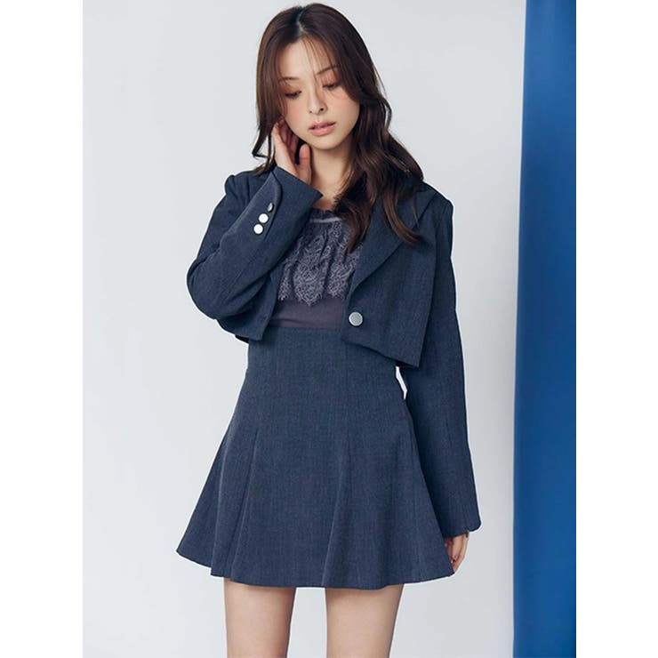 【セットアップ着用可】バックZIPミニスカパン | MERCURYDUO | 詳細画像19 