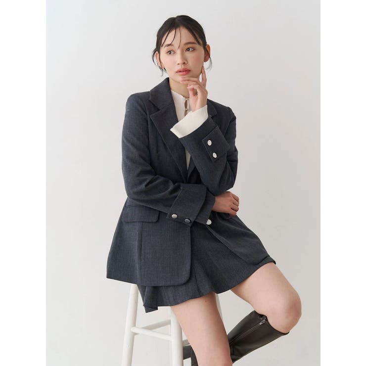 【セットアップ着用可】バックZIPミニスカパン | MERCURYDUO | 詳細画像29 