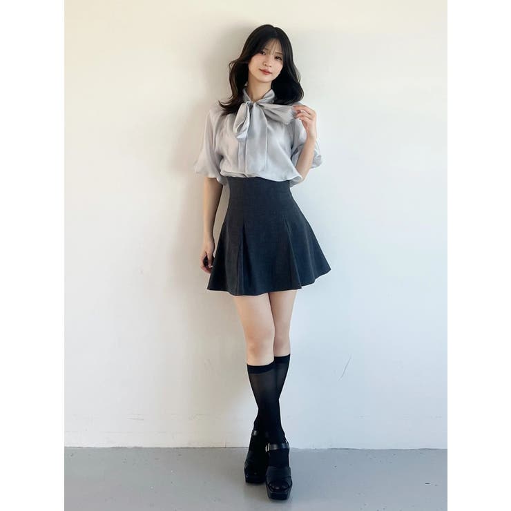 【セットアップ着用可】バックZIPミニスカパン | MERCURYDUO | 詳細画像37 