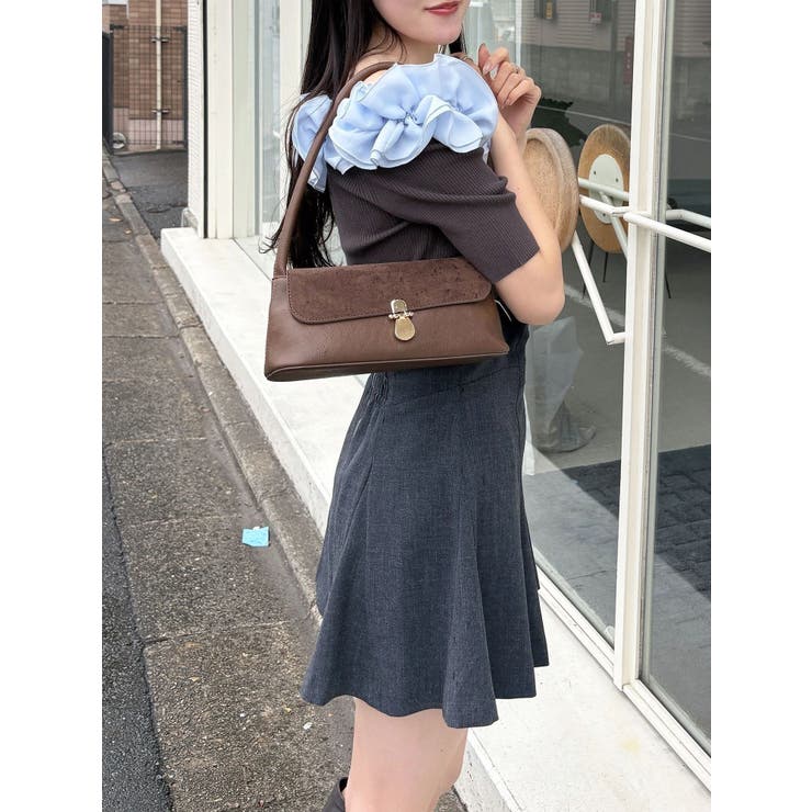 【セットアップ着用可】バックZIPミニスカパン | MERCURYDUO | 詳細画像40 