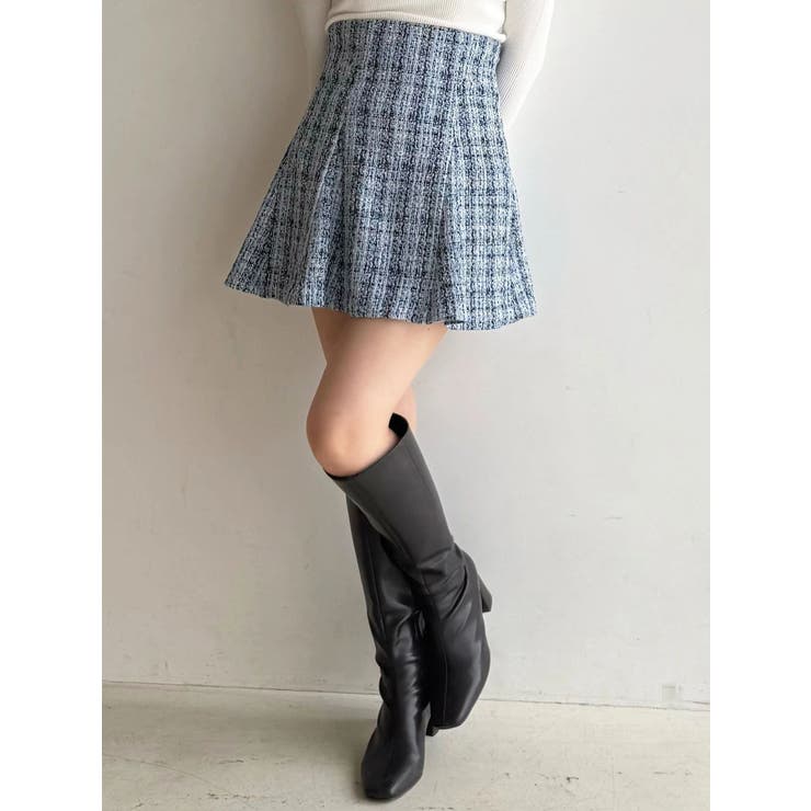 【セットアップ着用可】バックZIPミニスカパン | MERCURYDUO | 詳細画像45 