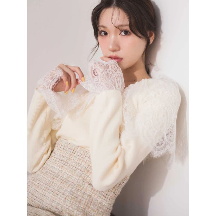 【セットアップ着用可】バックZIPミニスカパン | MERCURYDUO | 詳細画像6 