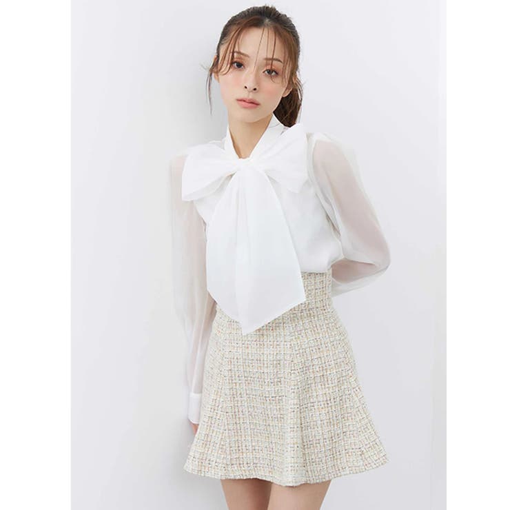 【セットアップ着用可】バックZIPミニスカパン | MERCURYDUO | 詳細画像8 