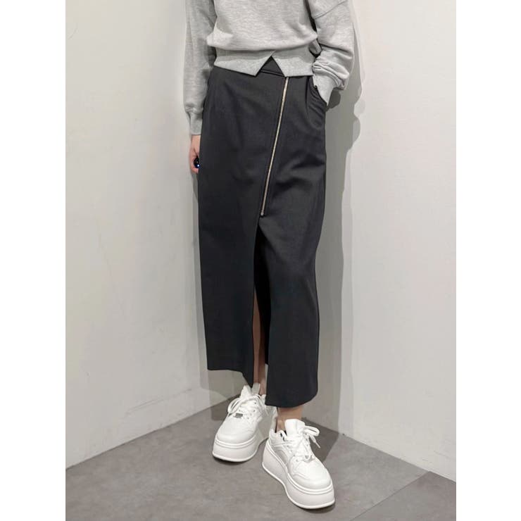 アシメZIPナロースカート | MERCURYDUO | 詳細画像16 