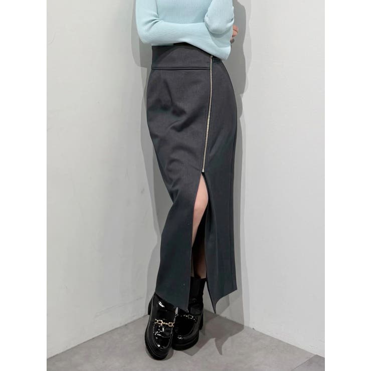 アシメZIPナロースカート | MERCURYDUO | 詳細画像17 