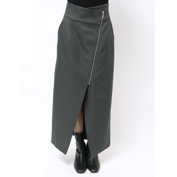 アシメZIPナロースカート | MERCURYDUO | 詳細画像19 