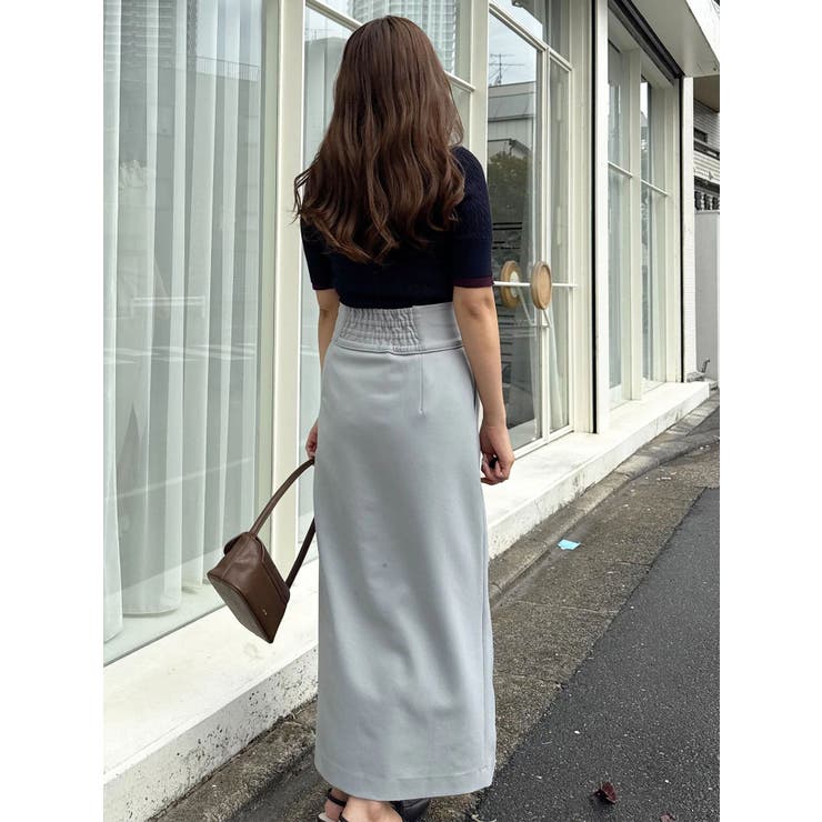 アシメZIPナロースカート | MERCURYDUO | 詳細画像7 