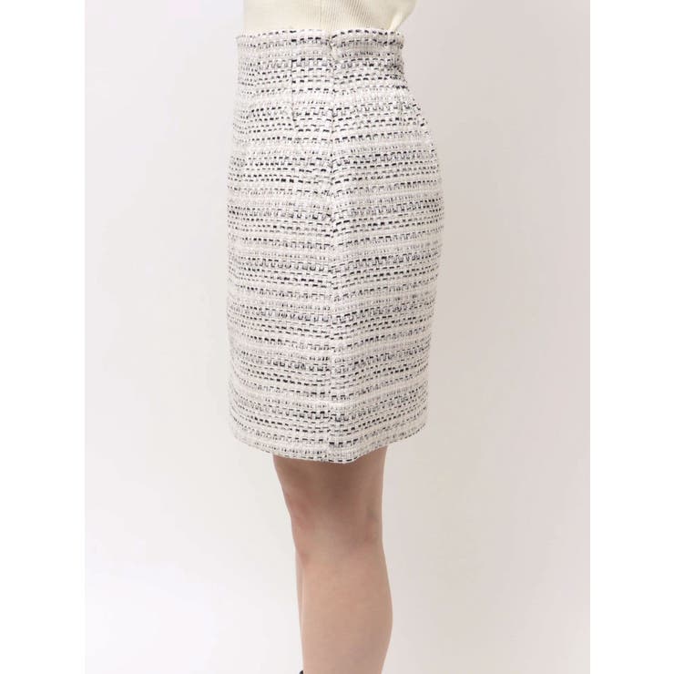 ツイード台形ミニスカート | MERCURYDUO | 詳細画像17 