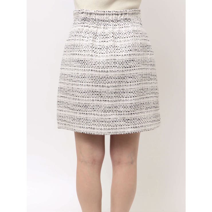 ツイード台形ミニスカート | MERCURYDUO | 詳細画像18 