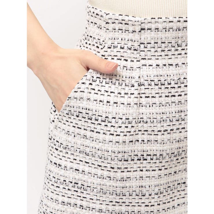 ツイード台形ミニスカート | MERCURYDUO | 詳細画像20 