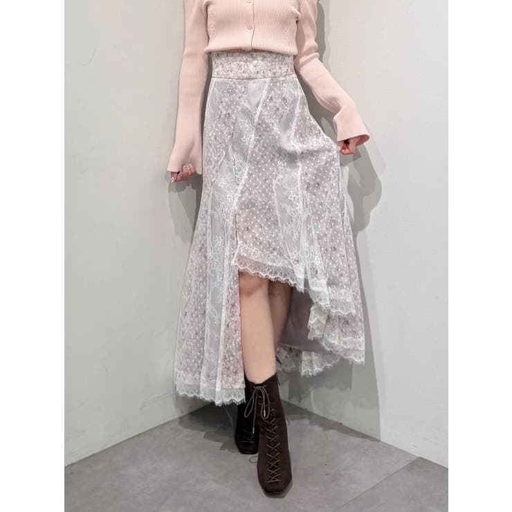 フラワー×レースフィットマーメイドスカート | MERCURYDUO | 詳細画像19 